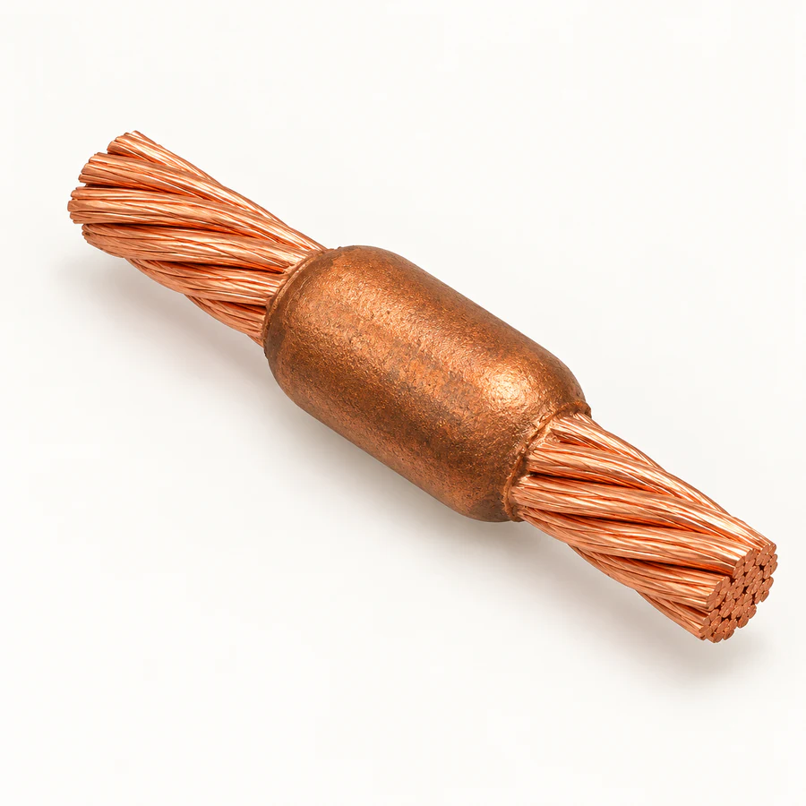 Cable · Cable exothermic weld — Straight splice