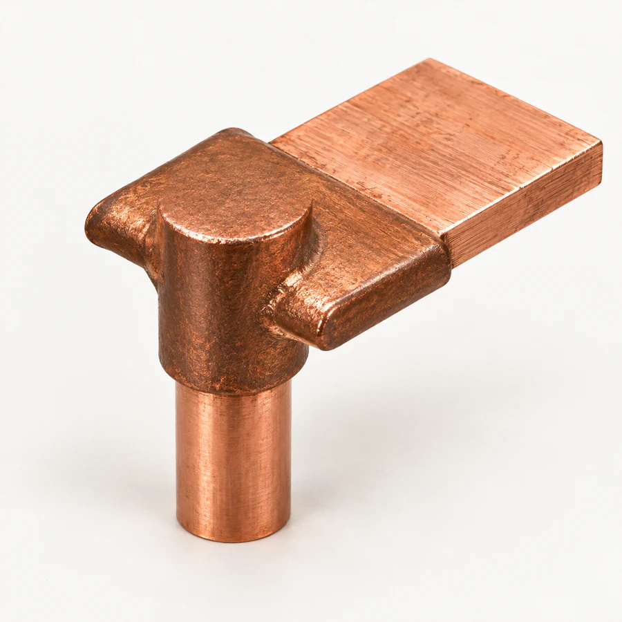 Bar · Rod exothermic weld — Bar to ground rod top