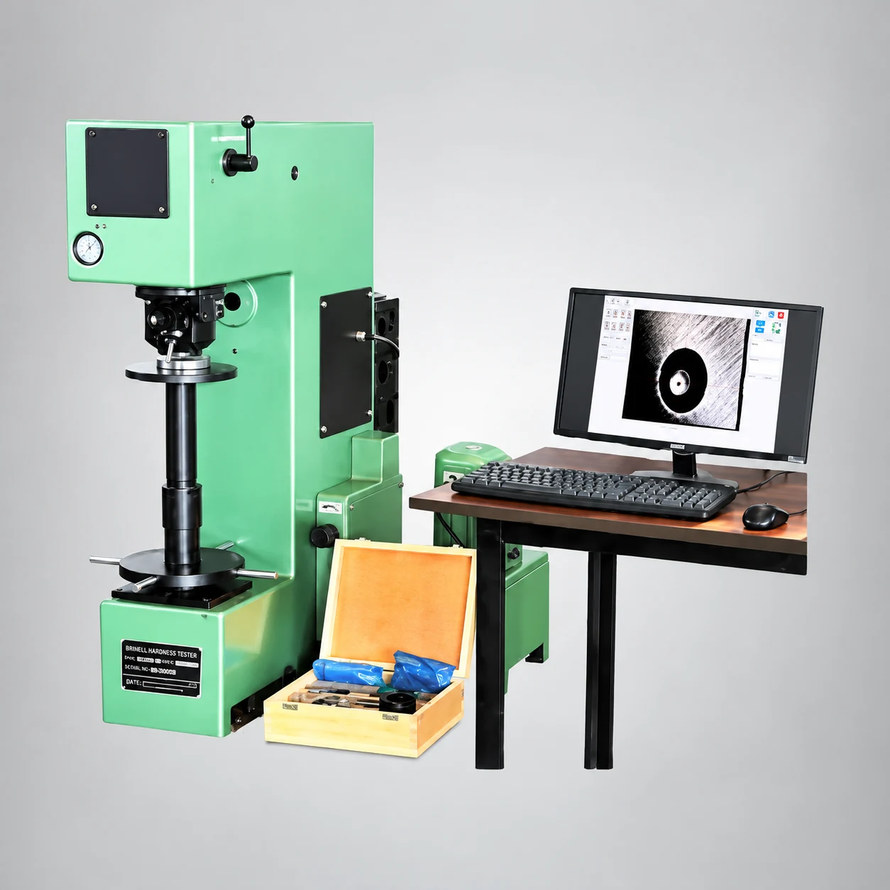 Brinell Hardness Machine — Amiable Impex quality lab