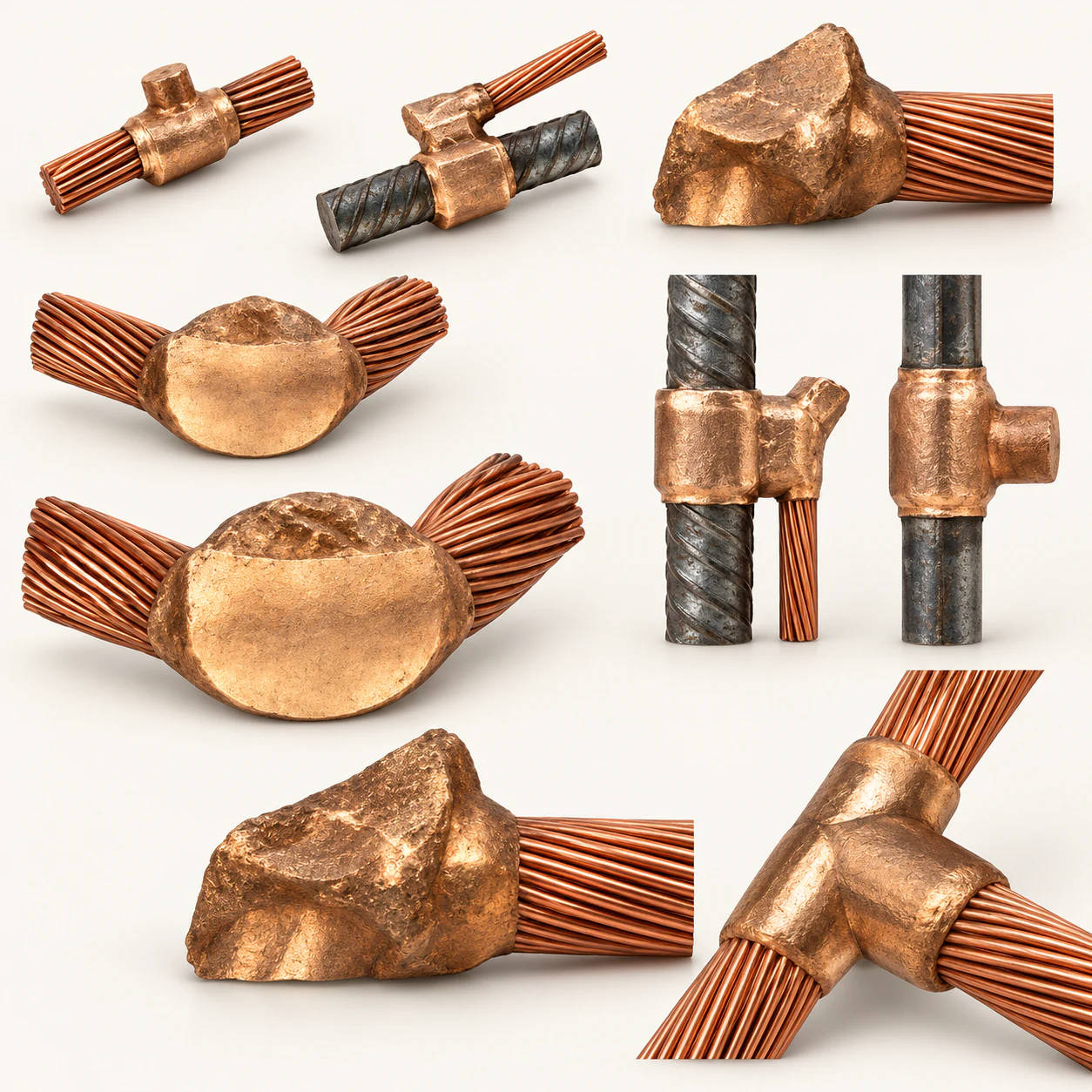 Exothermic Weld — Weld metal & starting powder