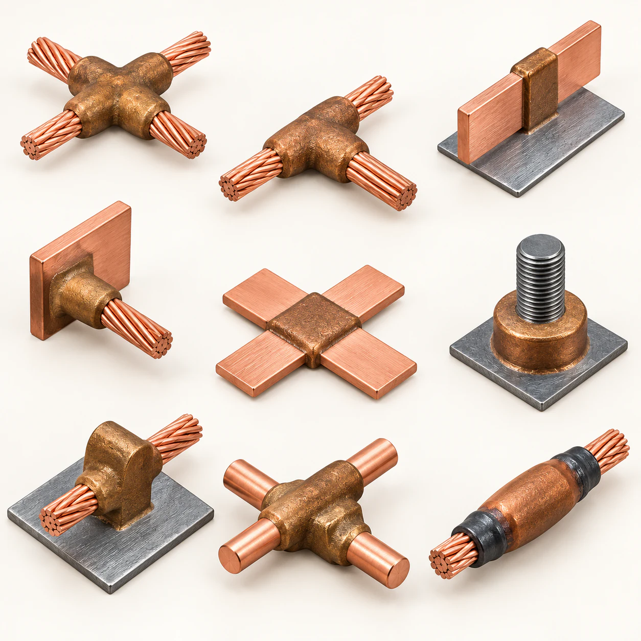 Exothermic Weld Joints — Every connection type